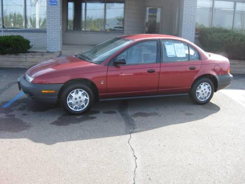 Medium Red Saturn S Series SL1 Sedan.  Click to enlarge.