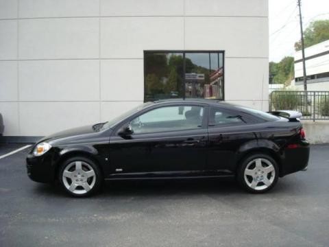 Black Chevrolet Cobalt SS Coupe.  Click to enlarge.