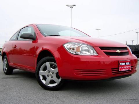 Victory Red Chevrolet Cobalt LS Coupe.  Click to enlarge.