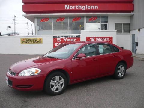 Precision Red Chevrolet Impala LS.  Click to enlarge.