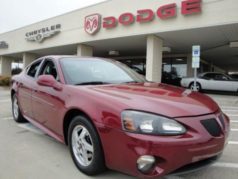 Sport Red Metallic Pontiac Grand Prix GT Sedan.  Click to enlarge.