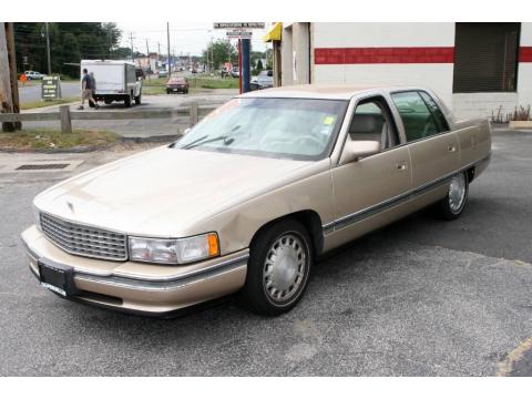 Light Sandrift Metallic Cadillac DeVille Sedan.  Click to enlarge.
