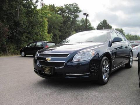 Imperial Blue Metallic Chevrolet Malibu LT Sedan.  Click to enlarge.