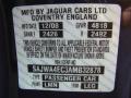 Jaguar Color Code LMN Pearl Grey Metallic #28