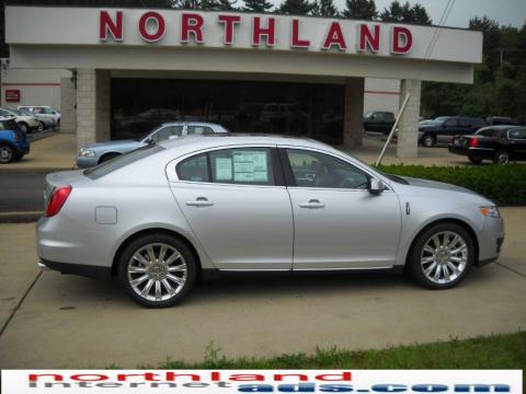 Ingot Silver Metallic Lincoln MKS EcoBoost AWD.  Click to enlarge.