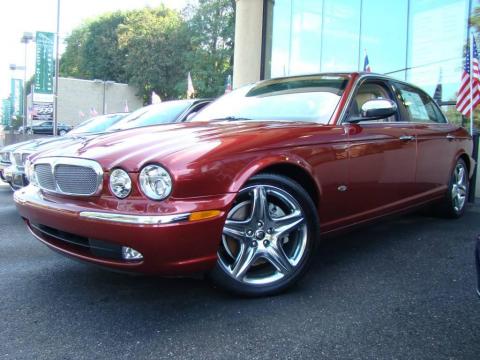 Radiance Red Metallic Jaguar XJ XJ8 L.  Click to enlarge.
