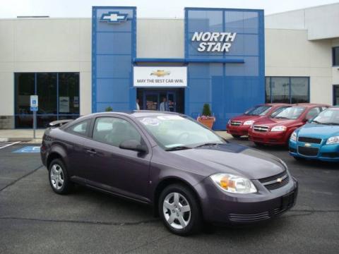 Majestic Amethyst Metallic Chevrolet Cobalt LS Coupe.  Click to enlarge.