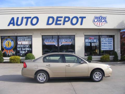 Sandstone Metallic Chevrolet Malibu Classic LS Sedan.  Click to enlarge.