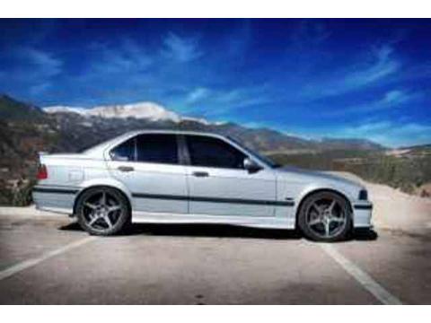 Arctic Silver Metallic BMW M3 Sedan.  Click to enlarge.