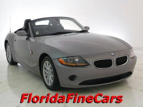 Sterling Gray Metallic BMW Z4 2.5i Roadster.  Click to enlarge.