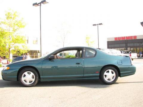 Dark Jade Green Metallic Chevrolet Monte Carlo SS.  Click to enlarge.