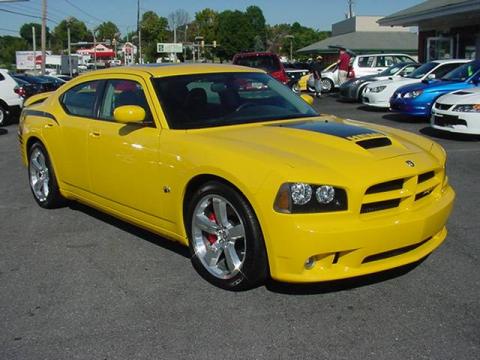 Detonator Yellow Clearcoat Dodge Charger SRT-8 Super Bee.  Click to enlarge.