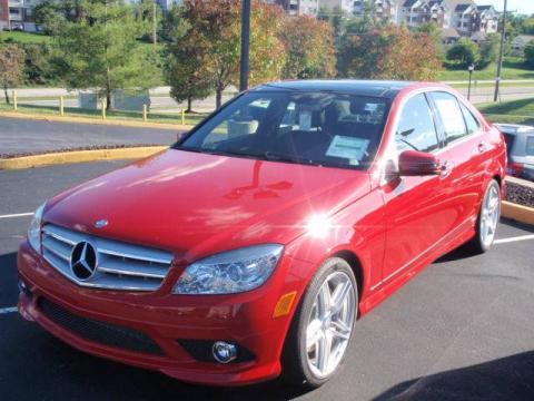 Mars Red Mercedes-Benz C 350 Sport.  Click to enlarge.