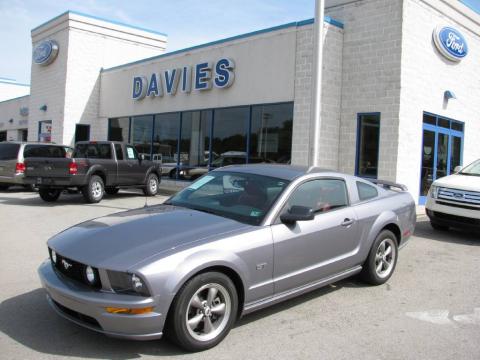 Tungsten Grey Metallic Ford Mustang GT Premium Coupe.  Click to enlarge.
