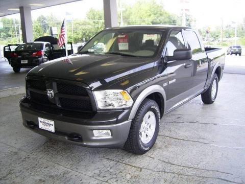 Brilliant Black Crystal Pearl Dodge Ram 1500 TRX Crew Cab.  Click to enlarge.