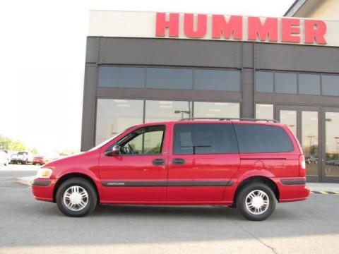 Carmine Red Chevrolet Venture LT.  Click to enlarge.