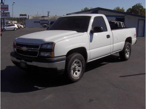 Summit White Chevrolet Silverado 1500 Work Truck Regular Cab 4x4. Click to enlarge. Summit White Chevrolet Silverado 1500 Work Truck Regular Cab 4x4. Click to enlarge.