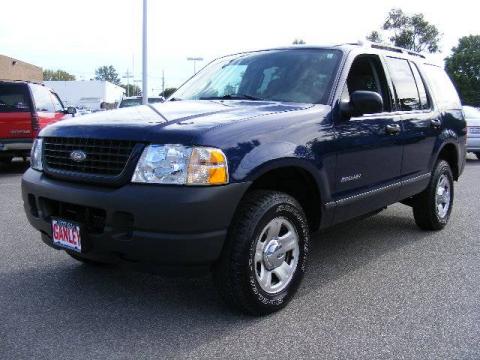 Dark Blue Pearl Metallic Ford Explorer XLS.  Click to enlarge.