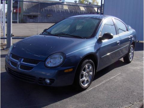 Atlantic Blue Pearl Dodge Neon SXT.  Click to enlarge.