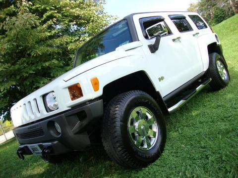 Birch White Hummer H3 .  Click to enlarge.