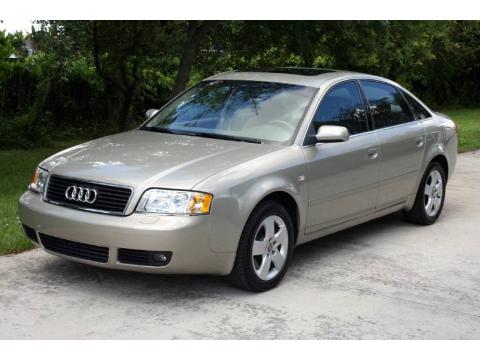 Canvas Beige Metallic Audi A6 3.0 Sedan.  Click to enlarge.