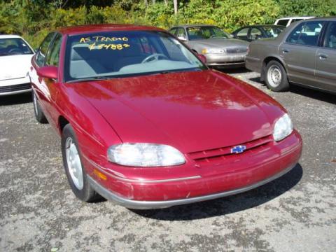 Medium Garnet Red Metallic Chevrolet Lumina LS.  Click to enlarge.