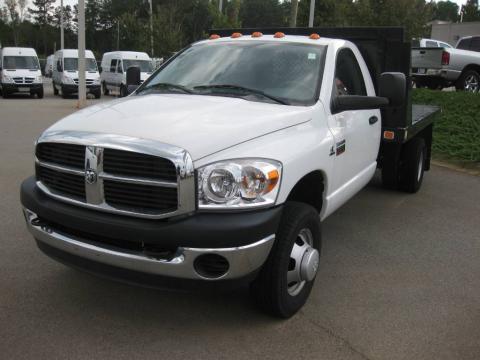 Bright White Dodge Ram 3500 ST Regular Cab Chassis. Click to enlarge. Bright White Dodge Ram 3500 ST Regular Cab Chassis. Click to enlarge.