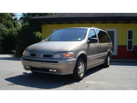 Sand Beige Metallic Oldsmobile Silhouette GL.  Click to enlarge.