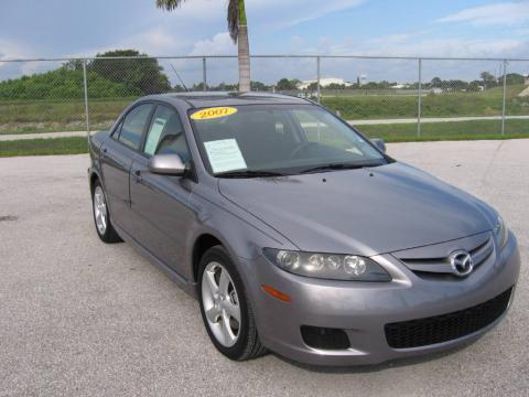 Violet Gray Mazda MAZDA6 s Touring Sedan.  Click to enlarge.