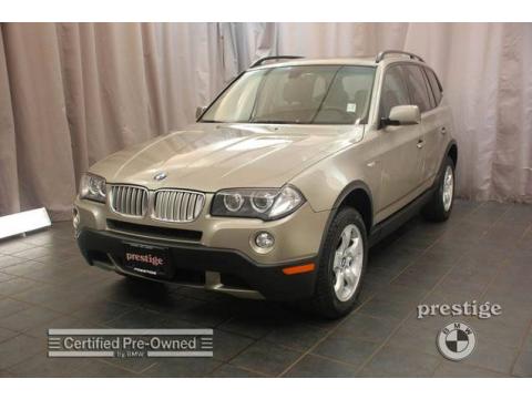 Platinum Bronze Metallic BMW X3 3.0si.  Click to enlarge.