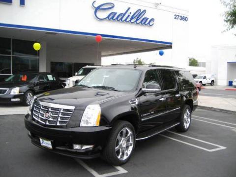 Black Raven Cadillac Escalade ESV AWD.  Click to enlarge.
