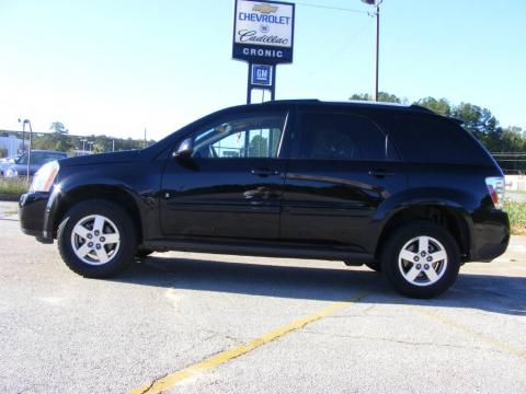 Black Chevrolet Equinox LT.  Click to enlarge.
