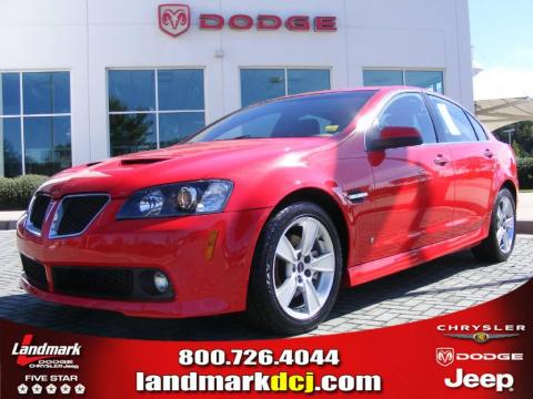 Liquid Red Pontiac G8 GT. Click to enlarge. Liquid Red Pontiac G8 GT. Click to enlarge.