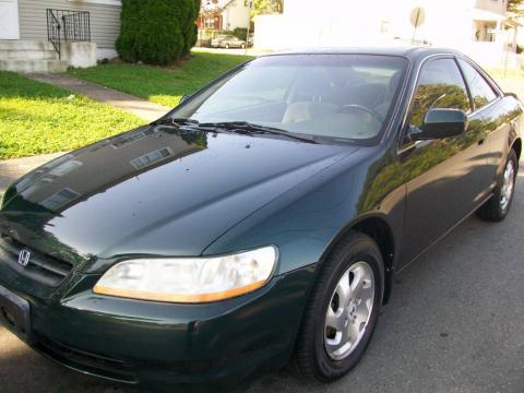 Dark Emerald Pearl Honda Accord EX Coupe.  Click to enlarge.