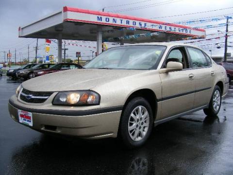 Sandstone Metallic Chevrolet Impala .  Click to enlarge.