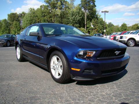 Kona Blue Metallic Ford Mustang V6 Coupe.  Click to enlarge.