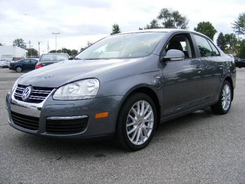 Platinum Grey Metallic Volkswagen Jetta Wolfsburg Edition Sedan.  Click to enlarge.