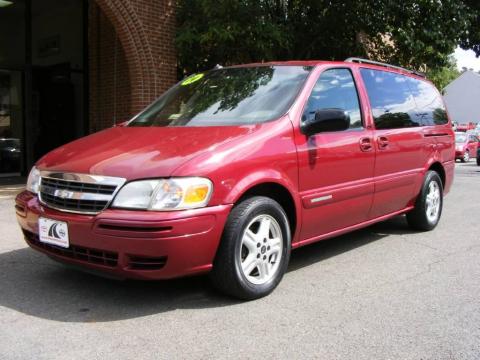 Sport Red Metallic Chevrolet Venture LT.  Click to enlarge.