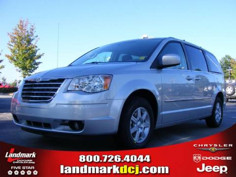 Bright Silver Metallic Chrysler Town & Country Touring.  Click to enlarge.