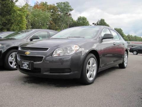 Taupe Gray Metallic Chevrolet Malibu LS Sedan.  Click to enlarge.