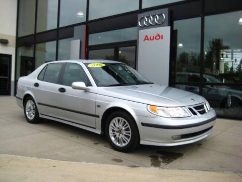 Silver Metallic Saab 9-5 Arc Sedan. Click to enlarge. Silver Metallic Saab 9-5 Arc Sedan. Click to enlarge.