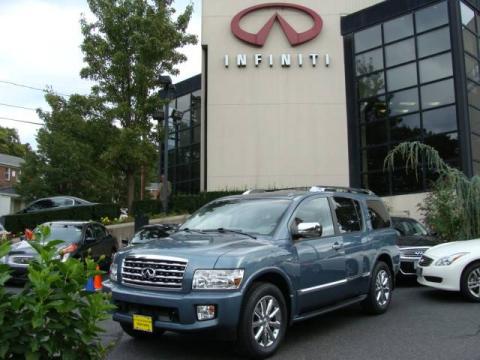 Lakeshore Slate Blue Infiniti QX 56 4WD.  Click to enlarge.