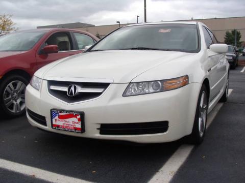 White Diamond Pearl Acura TL 3.2.  Click to enlarge.