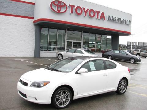 Super White Scion tC .  Click to enlarge.