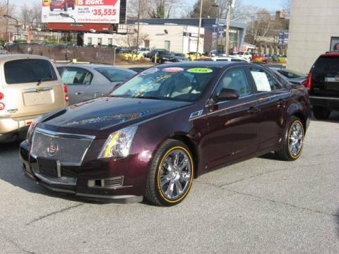 Cadillac Cts 2008 Black. Black Cherry 2008 Cadillac CTS