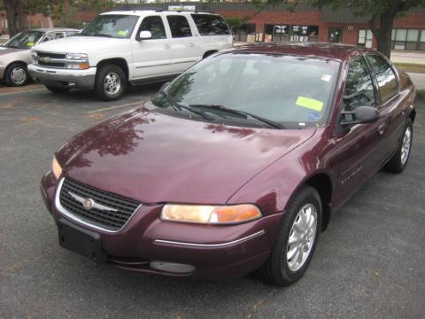 Deep Cranberry Red Pearl Chrysler Cirrus LXi.  Click to enlarge.