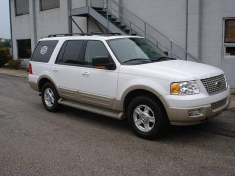 Oxford White Ford Expedition Eddie Bauer 4x4.  Click to enlarge.