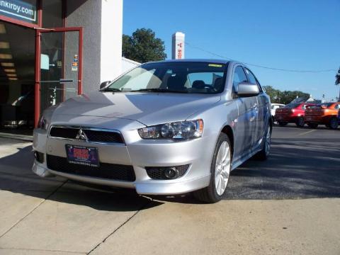 Apex Silver Metallic Mitsubishi Lancer GTS.  Click to enlarge.