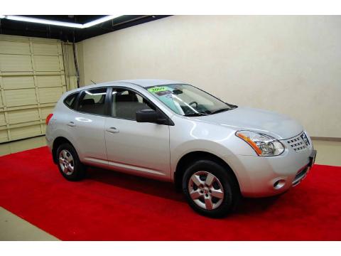 Silver Ice Nissan Rogue S AWD.  Click to enlarge.