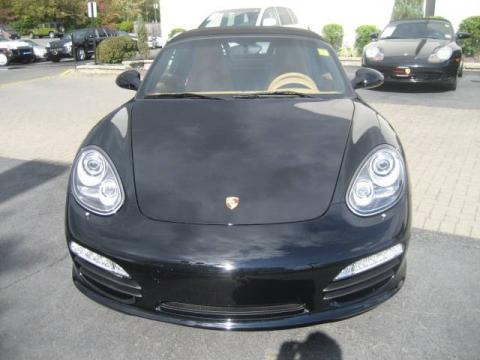 Black Porsche Boxster S.  Click to enlarge.